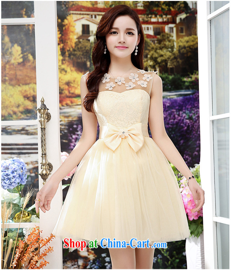 2015 summer edition Korea beauty plastic stylish lace round-collar sleeveless, long, Shaggy wedding dresses skirt red XL pictures, price, brand platters! Elections are good character, the national distribution, so why buy now enjoy more preferential! Health