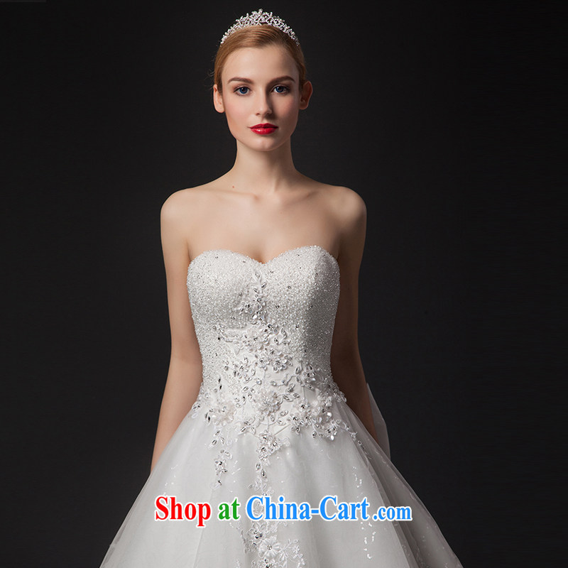 It is not the JUSERE high-end wedding dresses 2015 spring and wiped his chest wedding dresses, Japan, and South Korea wedding bridal wedding dress tail wedding white tailored, is by no means set, shopping on the Internet
