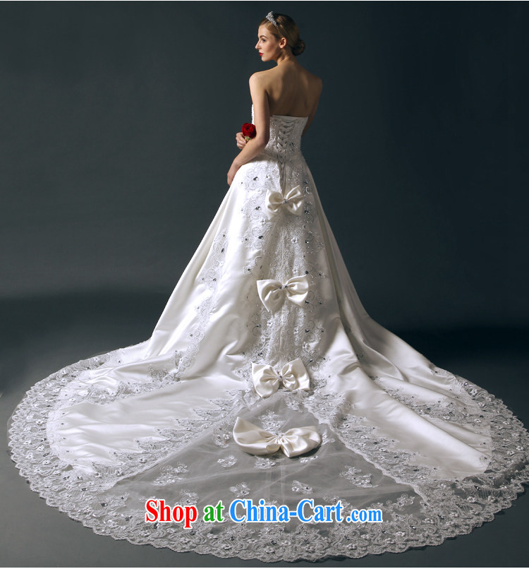 It is not the JUSERE high-end wedding dresses spring 2015 erase chest Satin wedding dresses, Japan, and South Korea wedding bridal wedding dress with wedding white 4 pictures, price, brand platters! Elections are good character, the national distribution, so why buy now enjoy more preferential! Health