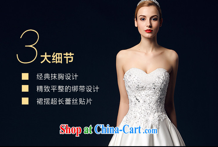 It is not the JUSERE high-end wedding dresses spring 2015 erase chest Satin wedding dresses, Japan, and South Korea wedding bridal wedding dress with wedding white 4 pictures, price, brand platters! Elections are good character, the national distribution, so why buy now enjoy more preferential! Health