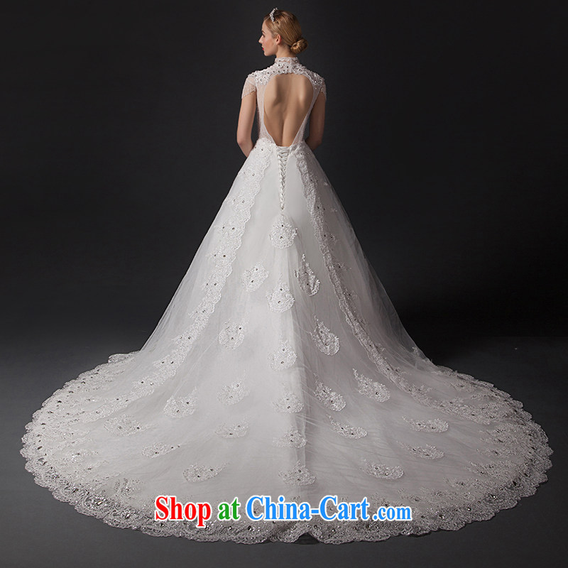 It is not the JUSERE high-end wedding dresses spring 2015 the royal luxury palace wedding bride's wedding dress and the wedding love back exposed white tailored, by no means, and, shopping on the Internet
