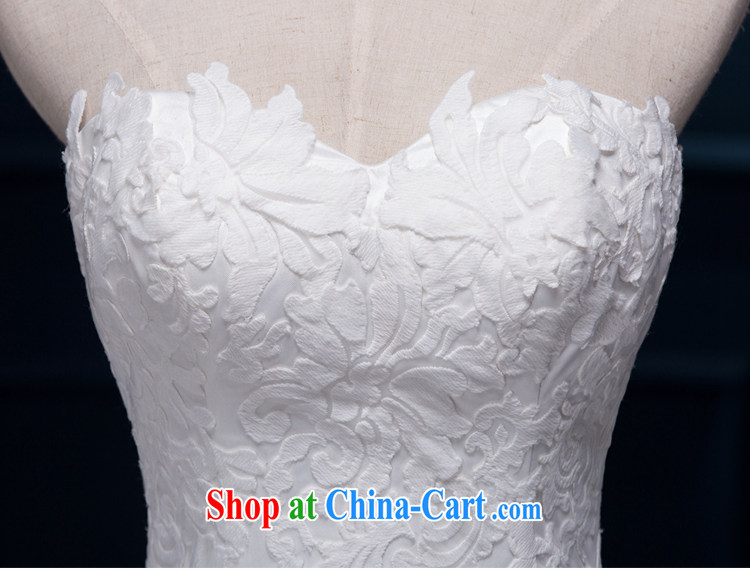 It is not the JUSERE high-end wedding dresses 2015 new alignment to erase chest wedding scallops Princess wrinkled skirt by Home Sweet shaggy dress wedding white tailored pictures, price, brand platters! Elections are good character, the national distribution, so why buy now enjoy more preferential! Health