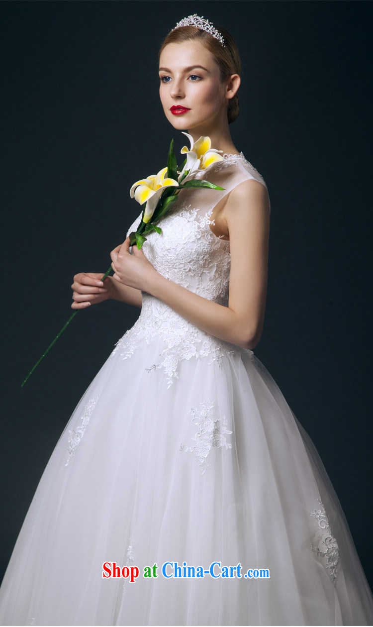 It is the JUSERE high-end wedding dresses 2015 New with transparent Web yarn lace shoulders bare chest Princess dress with white tailored pictures, price, brand platters! Elections are good character, the national distribution, so why buy now enjoy more preferential! Health