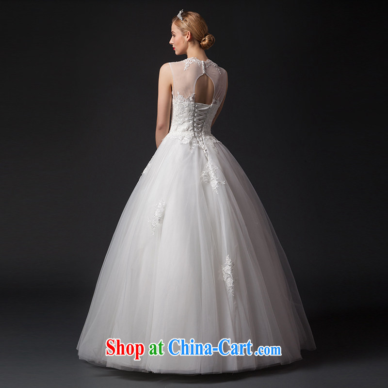It is not the JUSERE high-end wedding dresses 2015 New with transparent Web yarn lace shoulders bare chest Princess dress with white tailored, is by no means set, online shopping