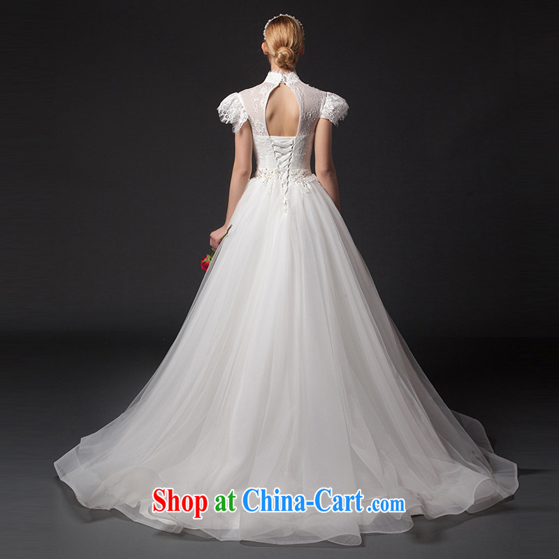 It is not the JUSERE high-end wedding dresses 2015 new alignment to bubble cuff retro with names like the waist graphics thin shaggy dress with white tailored, is by no means set, shopping on the Internet