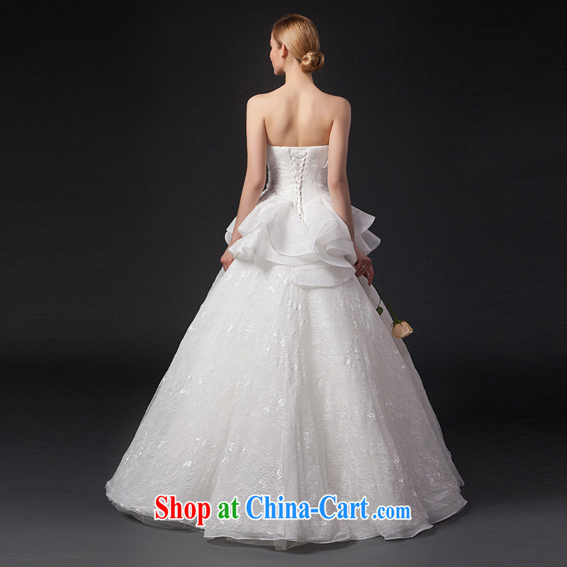 It is not the JUSERE high-end wedding dresses 2015 new, wipe it off his chest, wedding Princess skirt flouncing skirt small swing away yarn sweet shaggy dress wedding white tailored, is by no means set, online shopping