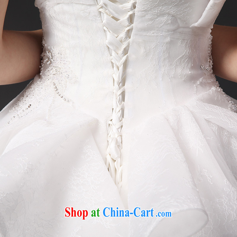It is not the JUSERE high-end wedding dresses 2015 new, wipe it off his chest, wedding Princess skirt flouncing skirt small swing away yarn sweet shaggy dress wedding white tailored, is by no means set, online shopping