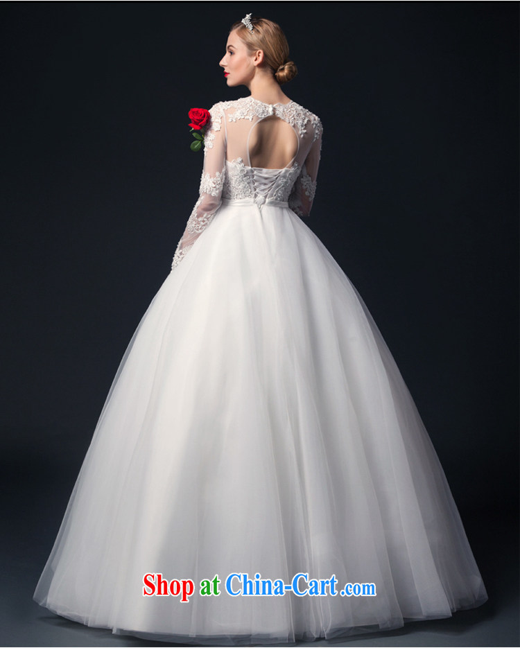 It is not the JUSERE high-end wedding dresses 2015 new paragraph to align wedding long-sleeved transparent lace Princess dress by Home Sweet shaggy skirts long-sleeved wedding dresses white tailored pictures, price, brand platters! Elections are good character, the national distribution, so why buy now enjoy more preferential! Health