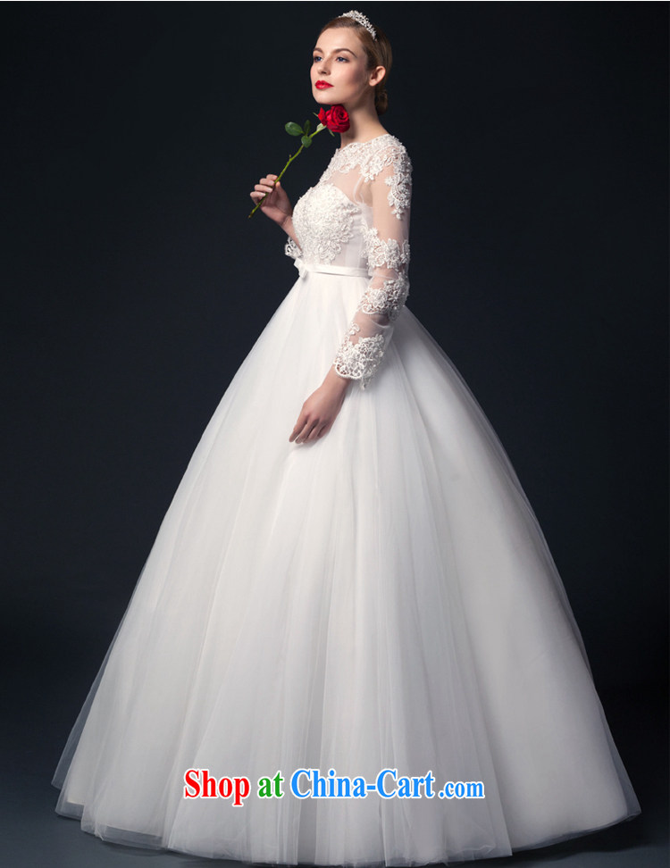 It is not the JUSERE high-end wedding dresses 2015 new paragraph to align wedding long-sleeved transparent lace Princess dress by Home Sweet shaggy skirts long-sleeved wedding dresses white tailored pictures, price, brand platters! Elections are good character, the national distribution, so why buy now enjoy more preferential! Health