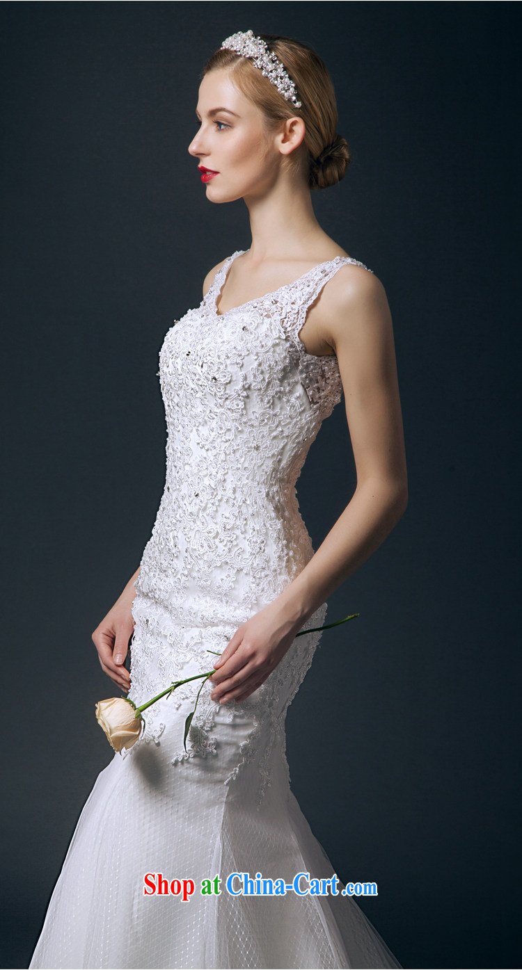 It is not the JUSERE high-end wedding dresses 2015 new shoulders crowsfoot wedding bridal wedding dresses at Merlion white tailored pictures, price, brand platters! Elections are good character, the national distribution, so why buy now enjoy more preferential! Health
