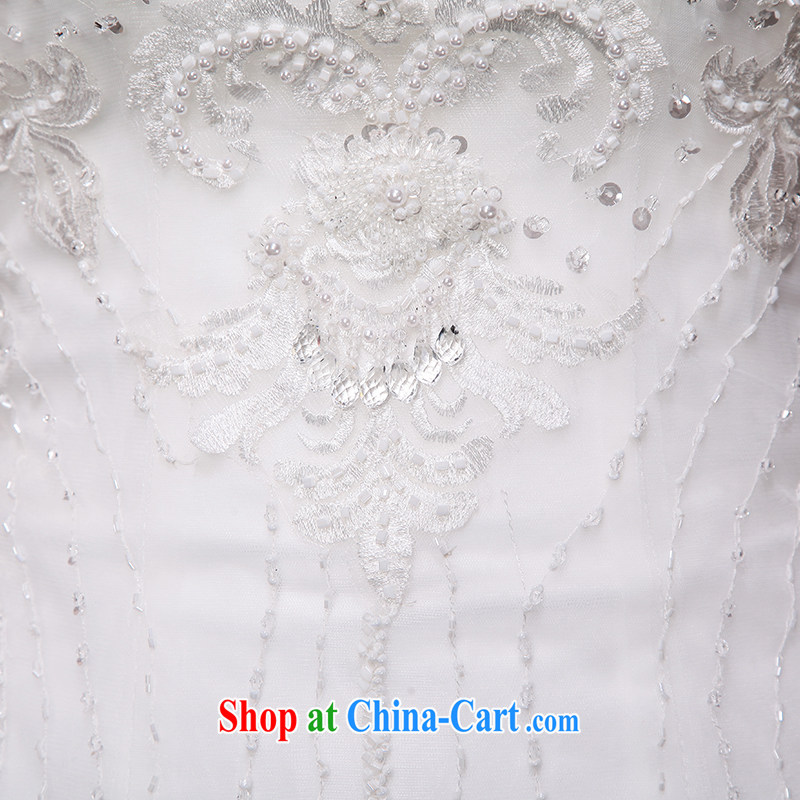 It is not the JUSERE high-end wedding dresses 2015 new crowsfoot wedding elegant wiped his chest lace-tail wedding beauty graphics thin white tailored, by no means, and shopping on the Internet