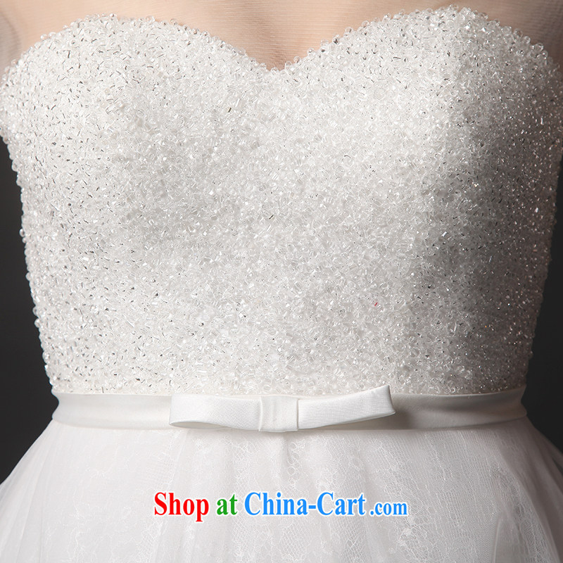 It is not the JUSERE high-end wedding dresses 2015 new paragraph to align wedding long-sleeved transparent lace Princess dress by Home Sweet shaggy skirts long-sleeved wedding dresses white 4, it is not set, shopping on the Internet