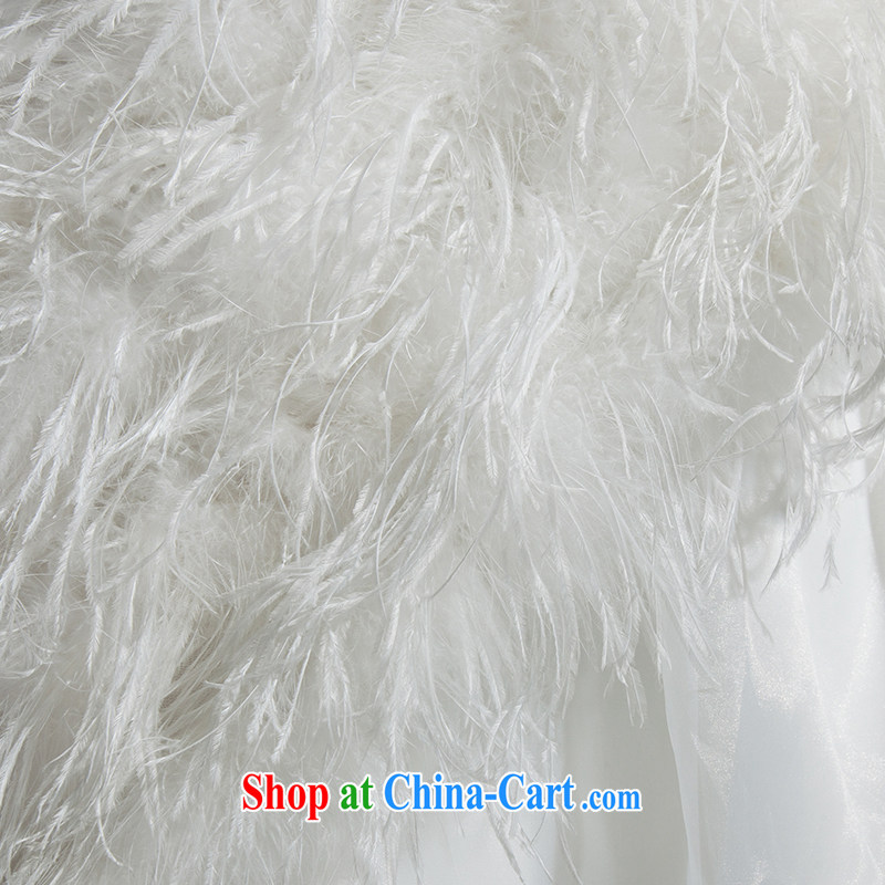 Love, Ms Audrey EU Yuet-mee, RobinIvy), Japan, and the Republic of Korea wedding dresses 2015 spring and summer new erase chest feather tail marriages H 34,539 white advanced customization (25 Day Shipping), Paul love, Ms Audrey EU, and shopping on the In