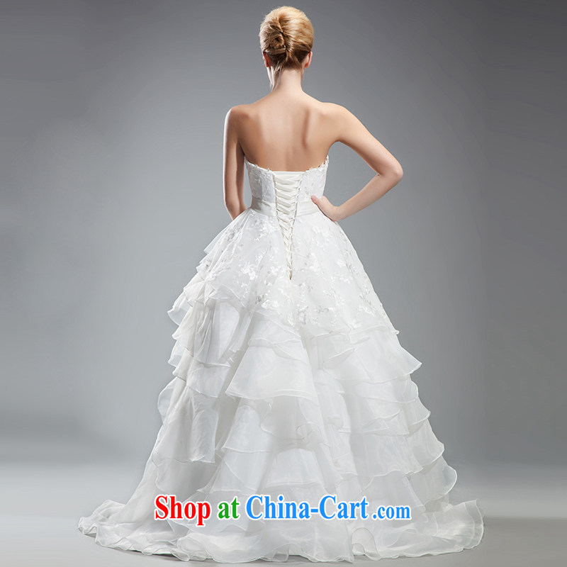 Love, Ms Audrey EU Yuet-mee, RobinIvy), Japan, and the ROK wedding dresses 2015 spring and summer new dual-shoulder diamond tail marriages H 34,543 white advanced customization (25 days Shipment), Paul love, Ms Audrey EU, and shopping on the Internet