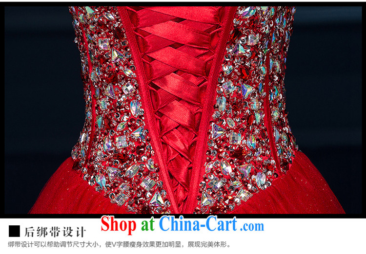 It is the JUSERE high-end wedding dresses color dresses the Stage service 2015 wiped his chest, Japan, and South Korea wedding bridal wedding dress with wedding deep red tailored pictures, price, brand platters! Elections are good character, the national distribution, so why buy now enjoy more preferential! Health