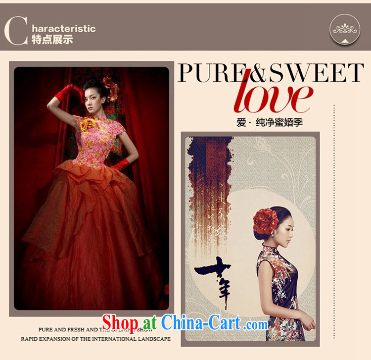 Mu seasonal door bridal wedding dresses wedding dresses new summer uniforms toast short cheongsam 1553 red L pictures, price, brand platters! Elections are good character, the national distribution, so why buy now enjoy more preferential! Health