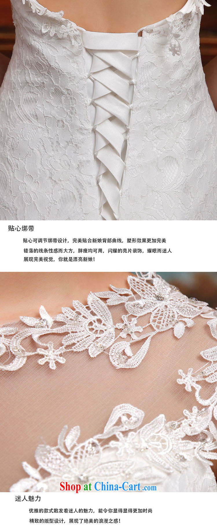 wedding dresses new 2015 spring collection at Merlion waist small-tail summer shoulders Korean marriages beauty graphics thin white S pictures, price, brand platters! Elections are good character, the national distribution, so why buy now enjoy more preferential! Health