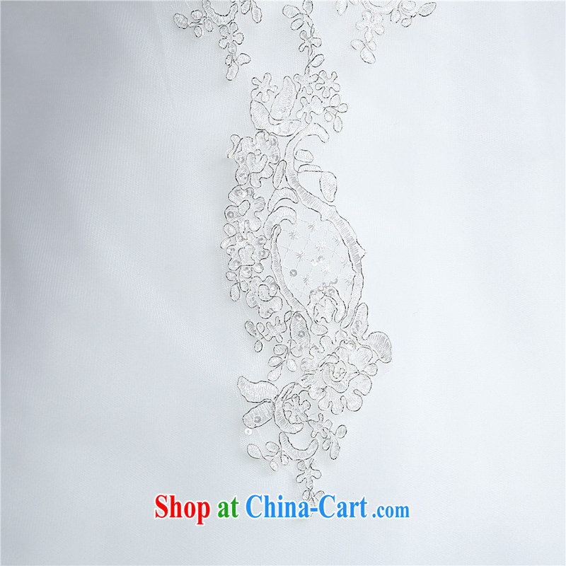 The Champs Elysees, as soon as possible, wedding dresses 2015 spring and summer new Korean layout shoulders with custom Princess brides field shoulder wedding, video thin white XXL, Hong Kong, and, on-line shopping