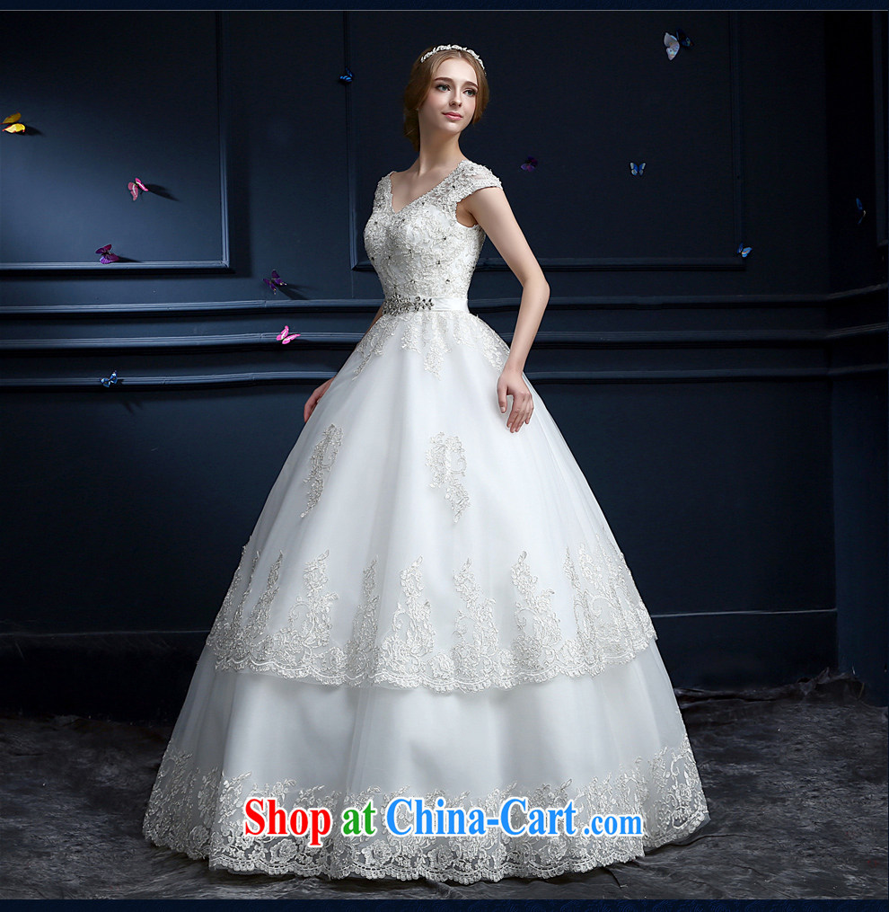 Beijing, Hong Kong, 2015 -- New Dual-shoulder bag shoulder wedding lace V for high-end alignment to bind with the Code graphics thin wedding Princess bridal wedding white XXL pictures, price, brand platters! Elections are good character, the national distribution, so why buy now enjoy more preferential! Health