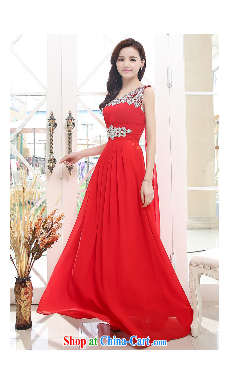 Blues, spring 2015 new single shoulder cultivating long bridesmaid wedding dress show annual service evening dress female apricot XL pictures, price, brand platters! Elections are good character, the national distribution, so why buy now enjoy more preferential! Health