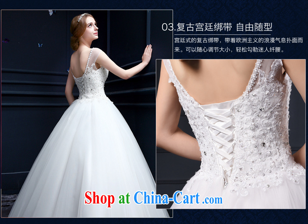The Champs Elysees, as soon as possible, bride wedding dresses summer 2015 new Korean minimalist shoulders with graphics thin wedding dress married a Field shoulder wedding custom white M pictures, price, brand platters! Elections are good character, the national distribution, so why buy now enjoy more preferential! Health