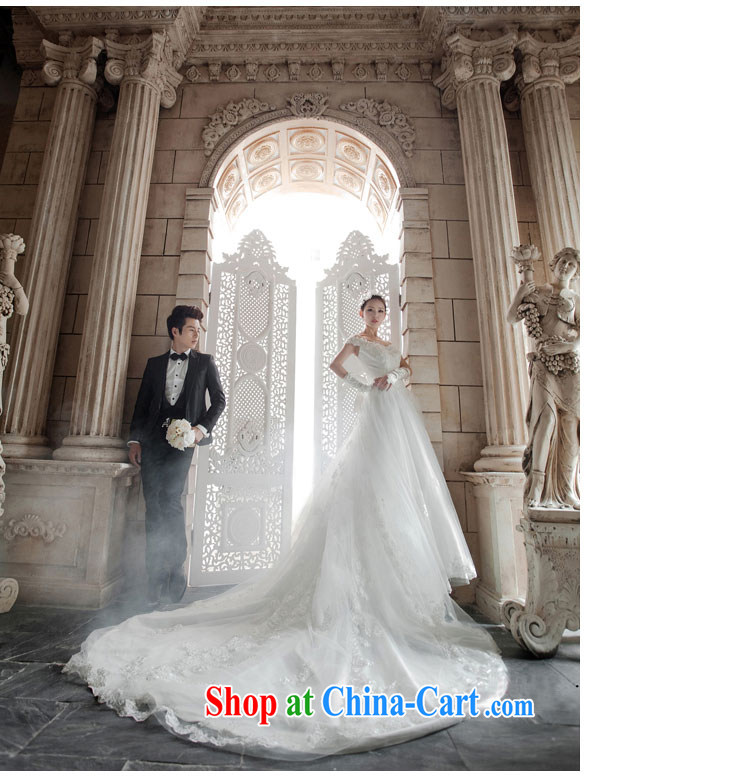 Jubilee 1000 bride 2015 spring and summer new stylish graphics thin lace field shoulder white long-tail bridal wedding dresses H 9236 white tail section/lap to skirt around 1.65 M XXXL pictures, price, brand platters! Elections are good character, the national distribution, so why buy now enjoy more preferential! Health