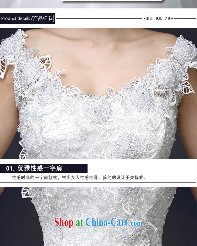 White first to approximately 2015 new, larger double-shoulder wedding dresses Korean version with cultivating graphics thin marriages wedding and white tailored contact Customer Service pictures, price, brand platters! Elections are good character, the national distribution, so why buy now enjoy more preferential! Health