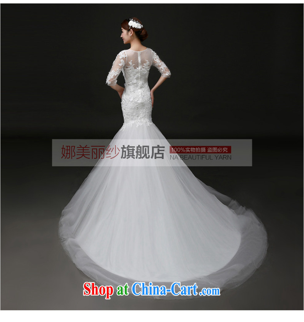 The beautiful yarn graphics thin tail wedding 2015 new summer field shoulder bag beauty and elegant lace long sleeves with the lumbar crowsfoot wedding dresses white customizable pictures, price, brand platters! Elections are good character, the national distribution, so why buy now enjoy more preferential! Health