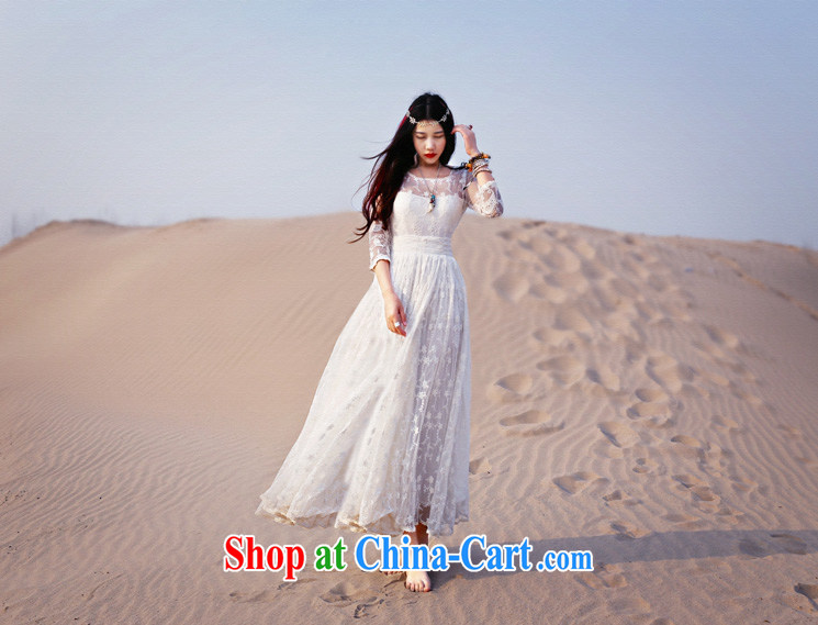 Feng Yi cotton trim 2015 new arts ultra-large style Openwork lace to hand embroidery dresses 6505 # 1660 G A picture color XL pictures, price, brand platters! Elections are good character, the national distribution, so why buy now enjoy more preferential! Health
