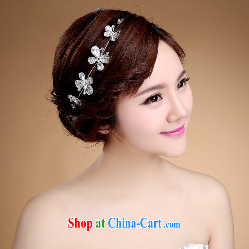 Korean-style HAIR ACCESSORIES bridal jewelry wedding headdress spend rose bridal wedding Crown shadow floor Jewelry wholesale female white, my dear bride (BABY BPIDEB), and, on-line shopping