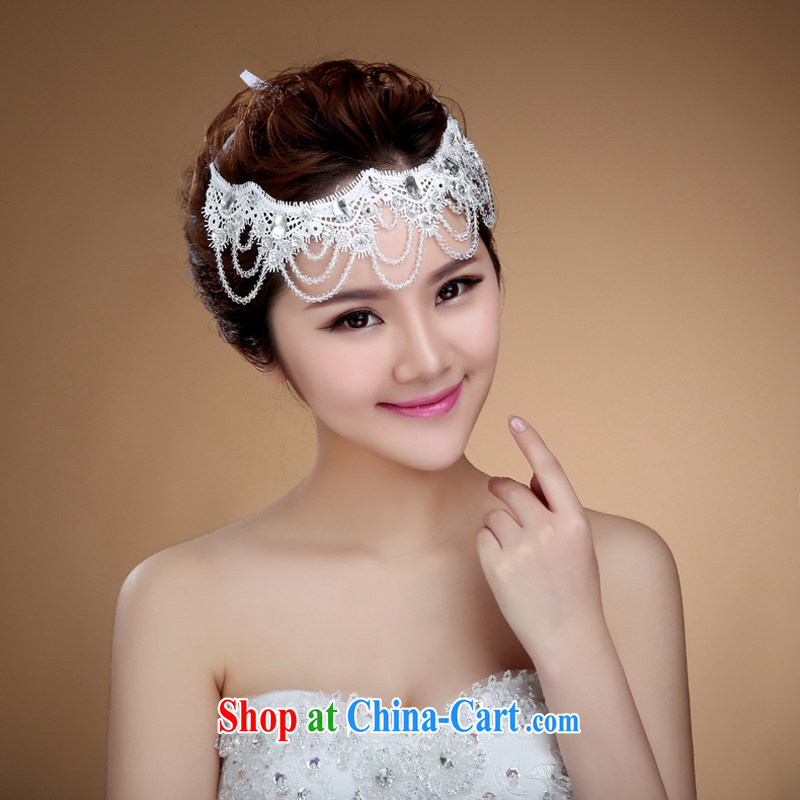 Bridal head-dress and a Korean-style wedding white flowers adorned with Korean wedding jewelry jewelry white, my dear Bride (BABY BPIDEB), shopping on the Internet
