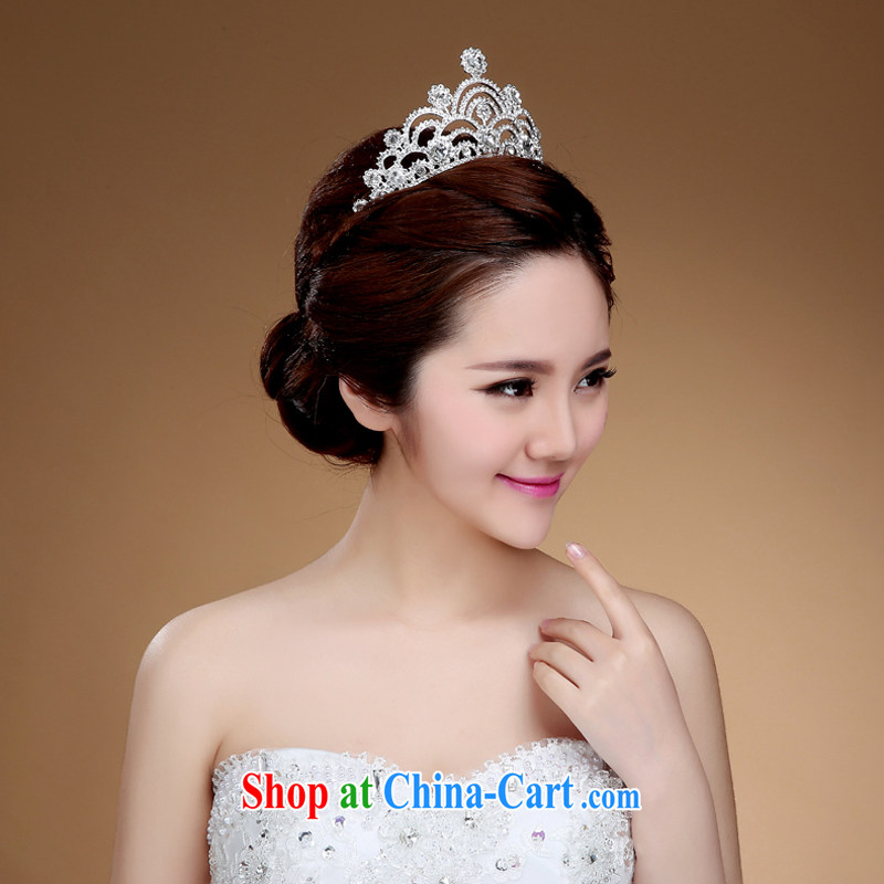 Ultra-compact flash water drilling bridal Crown only US-Korean-style wedding jewelry and yoke and white, my dear Bride (BABY BPIDEB), shopping on the Internet