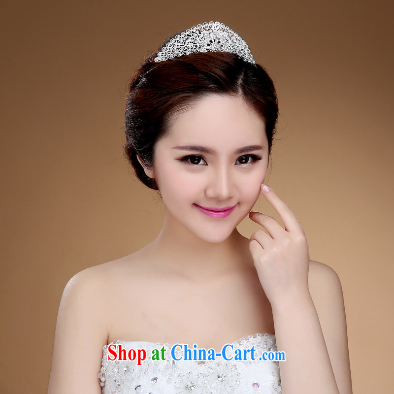 Bridal and wedding accessories silver Korean-style Crown water drilling jewelry white, my dear Bride (BABY BPIDEB), shopping on the Internet