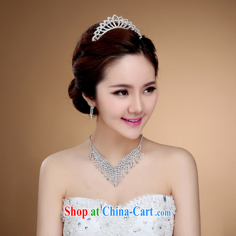 Korean bridal crown and ornaments, jewelry bridal jewelry and wedding jewelry crown with white, my dear Bride (BABY BPIDEB), and, on-line shopping