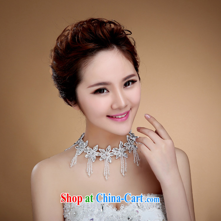 Necklace water drilling happiness of Korean-style manual lace wedding jewelry necklace Pearl wedding accessories white pictures, price, brand platters! Elections are good character, the national distribution, so why buy now enjoy more preferential! Health