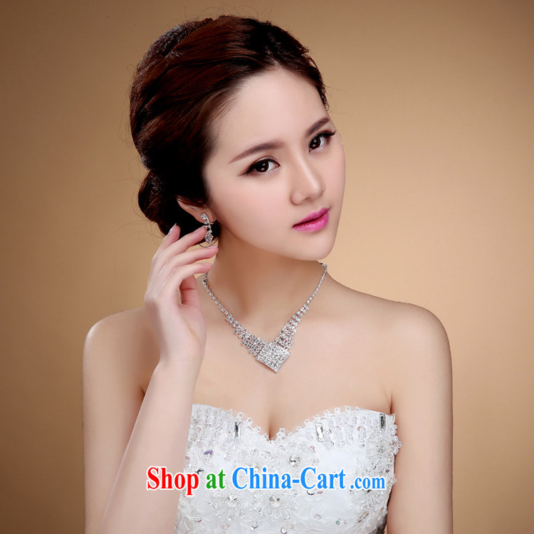 Recommended bridal suite link luxury bridal necklace earrings wedding jewelry wedding accessories jewelry dinner clavicle link female white pictures, price, brand platters! Elections are good character, the national distribution, so why buy now enjoy more preferential! Health