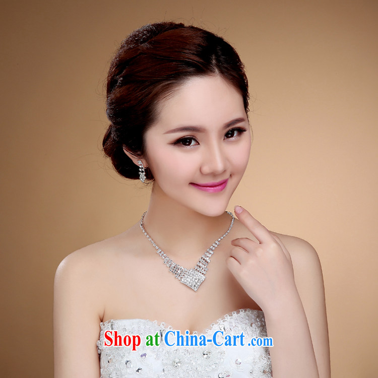 Recommended bridal suite link luxury bridal necklace earrings wedding jewelry wedding accessories jewelry dinner clavicle link female white pictures, price, brand platters! Elections are good character, the national distribution, so why buy now enjoy more preferential! Health