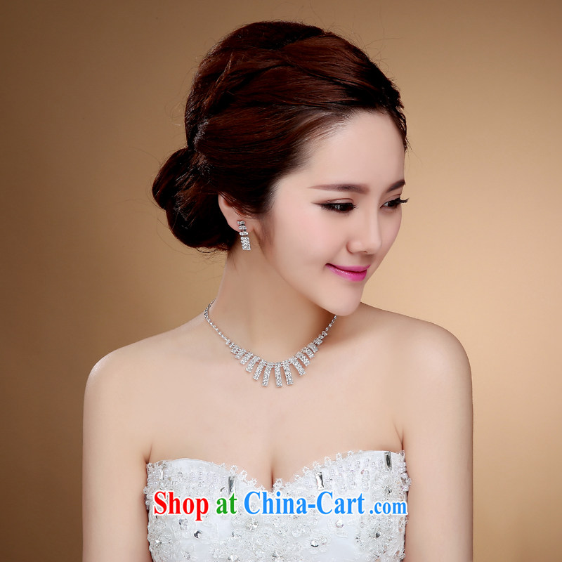 High quality Zircon bridal necklace photography stage banquet with white, my dear Bride (BABY BPIDEB), shopping on the Internet