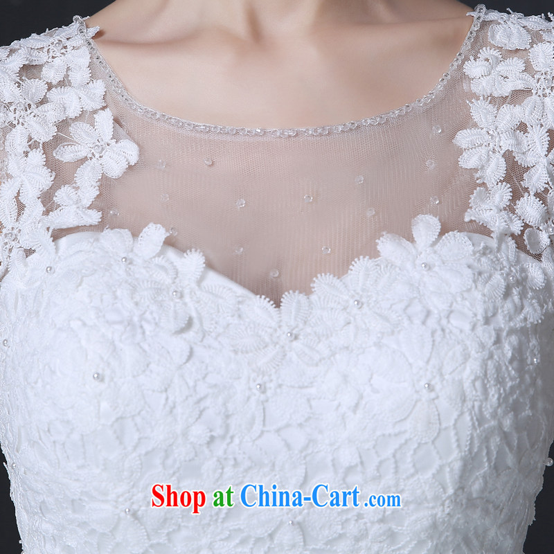 The color is still Windsor bridal wedding dresses Korean-style shoulder bag 2015 new stylish with graphics thin lace retro large code shoulders spring and summer white XXL, the color is still Windsor, shopping on the Internet