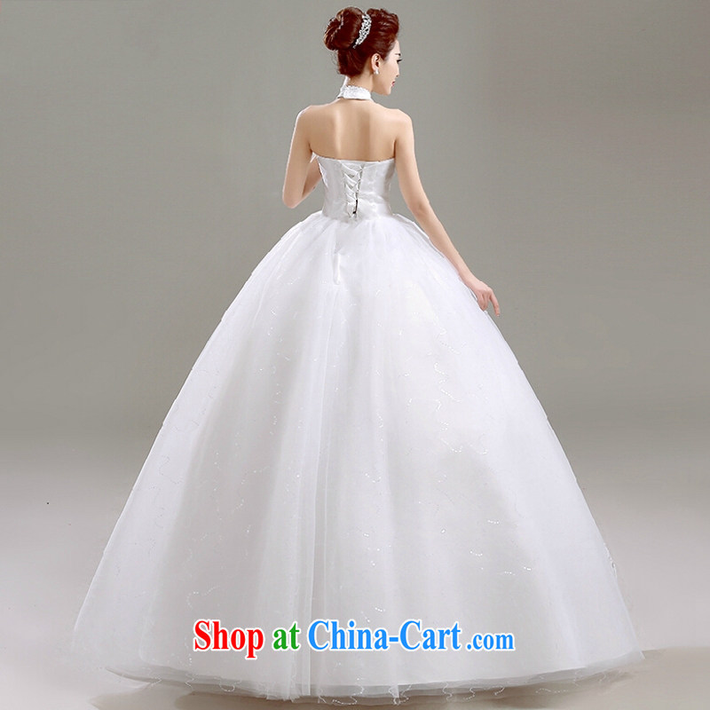 Yong-yan and Korean-style is also wedding summer 2015 new spring beauty and stylish graphics thin bridal white Princess wedding dresses white-tail M, Yong Yan good offices, shopping on the Internet