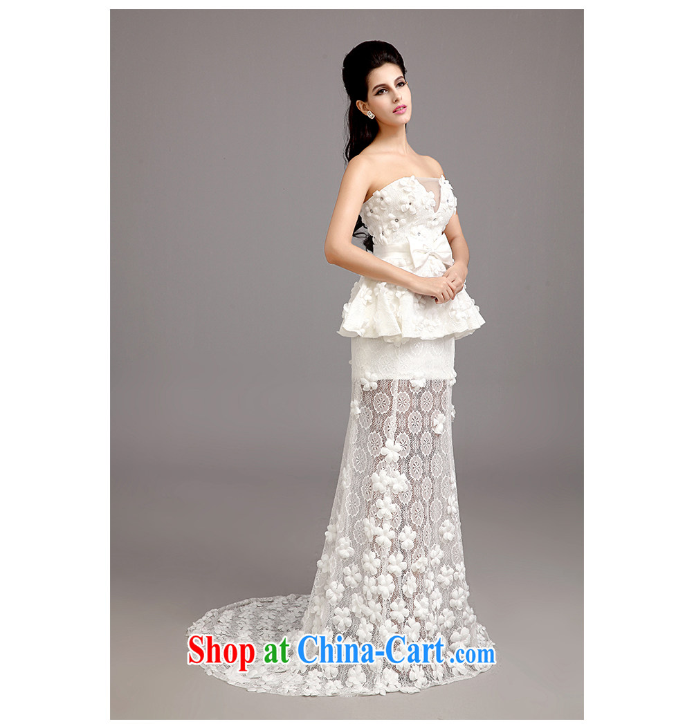 The beautiful yarn new sexy V collar package and small tail lace wedding Korean sense of beauty with long, bridal wedding 15 New factory direct white customizable pictures, price, brand platters! Elections are good character, the national distribution, so why buy now enjoy more preferential! Health