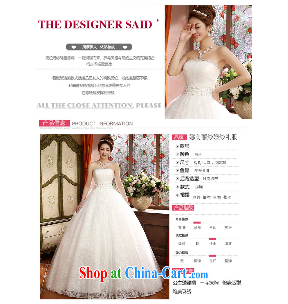 2015 new wiped his chest, wedding fashion lace A with elegant beauty with sweet bridal wedding, beautiful yarn new factory direct white customizable pictures, price, brand platters! Elections are good character, the national distribution, so why buy now enjoy more preferential! Health