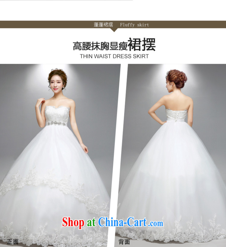Dream of the day high-waist 2015 summer wedding dresses new Korean pregnant women with bare chest wedding white tailored pictures, price, brand platters! Elections are good character, the national distribution, so why buy now enjoy more preferential! Health