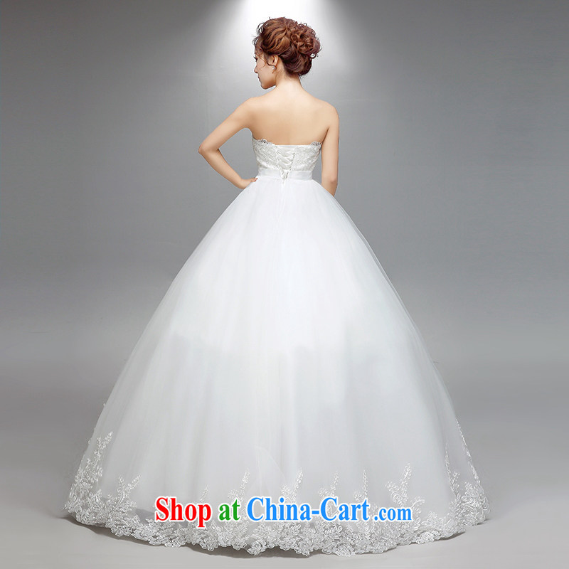 Dream of the day high-waist 2015 summer wedding dresses new Korean pregnant women with bare chest wedding white tailored to dream of the day, shopping on the Internet