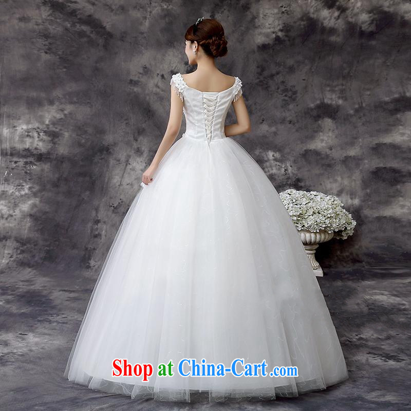 Yong-yan and wedding dresses 2015 new spring Korean bridal wedding a field aligned shoulder to shoulder the Summer code lace Princess skirt white. size will not be refunded, Yong Yan good offices, and shopping on the Internet
