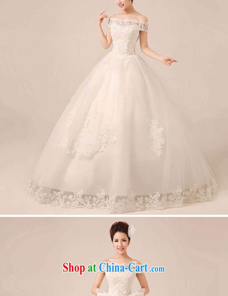 White home about wedding dresses 2015 spring and summer New Field shoulder lace-tail with stylish strap wedding white tailored contact Customer Service pictures, price, brand platters! Elections are good character, the national distribution, so why buy now enjoy more preferential! Health