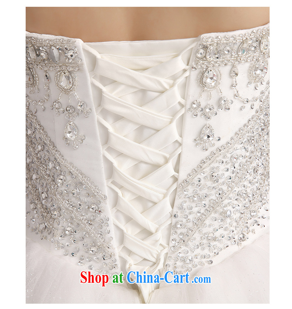 The beautiful yarn 2015 new erase chest tail wedding luxury European wood drill large tail Korean-style binding with beauty and classy bride wedding factory direct white customizable pictures, price, brand platters! Elections are good character, the national distribution, so why buy now enjoy more preferential! Health