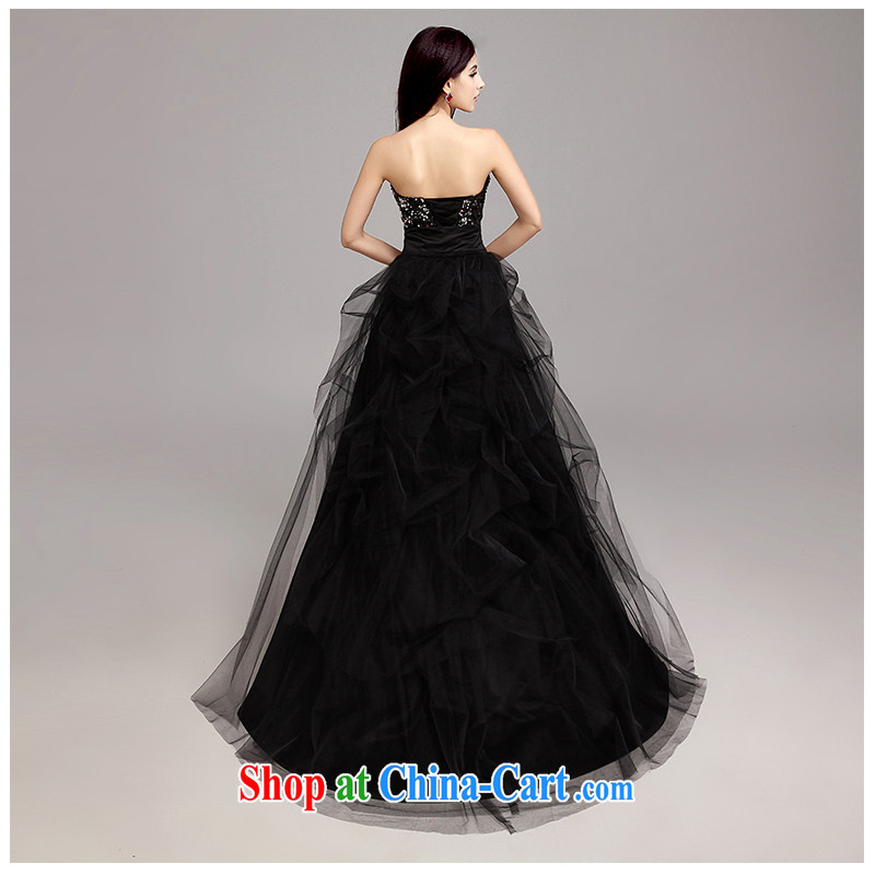 The beautiful yarn new erase chest package and short skirts and fresh beauty, tied with removable two through live-tail bows serving short skirt dress factory direct black can be customized, beautiful yarn (nameilisha), shopping on the Internet