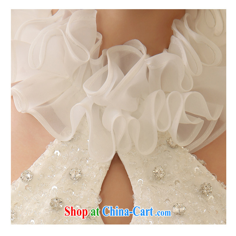 Also a Wedding-waist crowsfoot small tail new elegant beauty package and a sleeveless simple graphics thin marriage wedding dresses, beautiful yarn factory direct white can be customized, beautiful yarn (nameilisha), online shopping