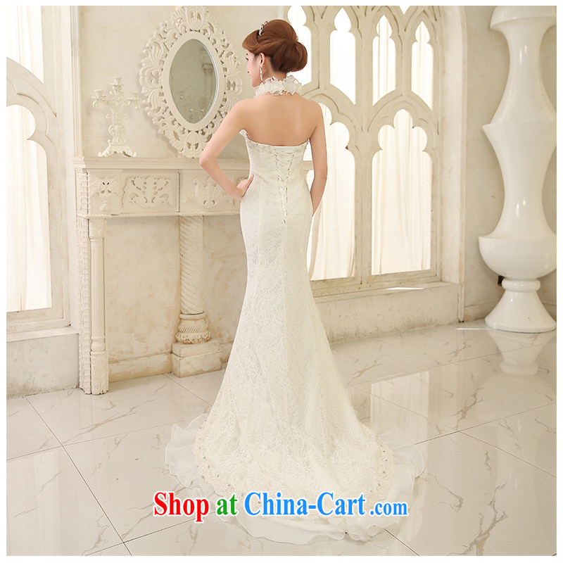 Also a Wedding-waist crowsfoot small tail new elegant beauty package and a sleeveless simple graphics thin marriage wedding dresses, beautiful yarn factory direct white can be customized, beautiful yarn (nameilisha), online shopping